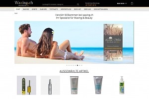 Waxing.ch - Hochwertiger Online Shop für kosmetische Produkte